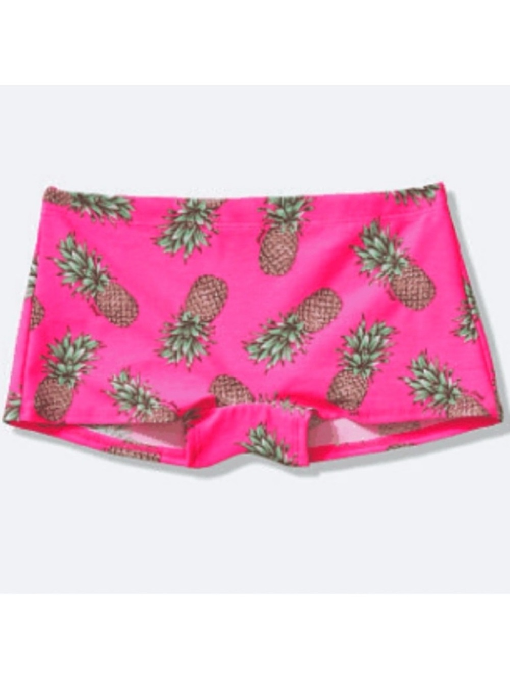 Victoria's Secret Pink cotton boyshort PINK panties shortie pineapple graphic